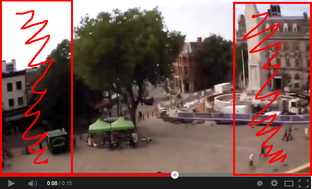 Instagram will crop out the sides of any video so framing is important.