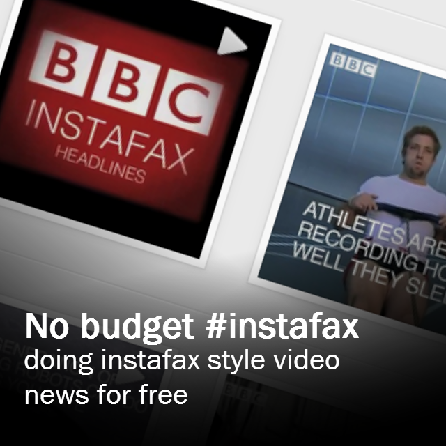 How to make fancy visual news videos on the cheap