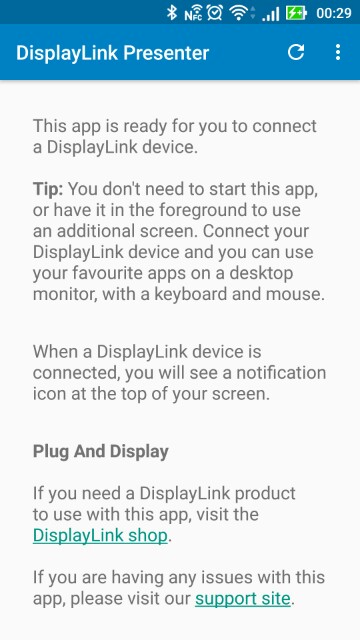 DisplayLink Presenter