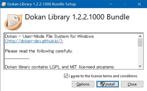 Keybase Windows Dokan Library
