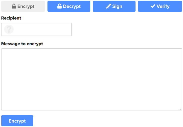 Keybase PGP Encrypt
