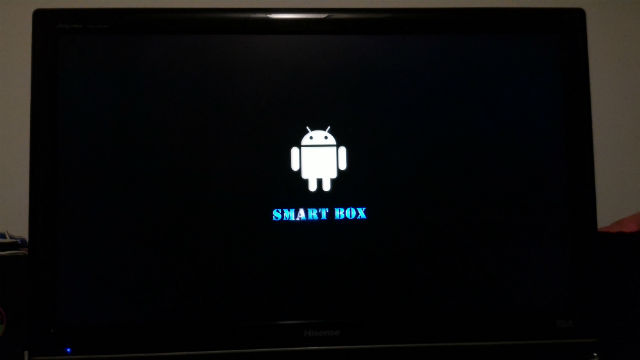 MK809IV booting logo