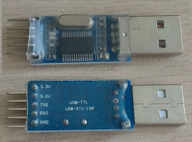 PL-2303HX 背面引脚