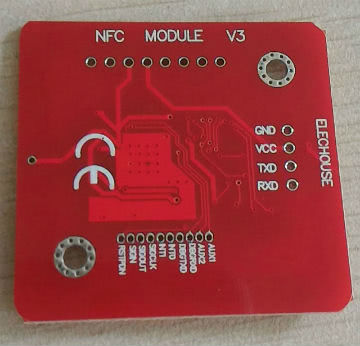 PN532 背面引脚