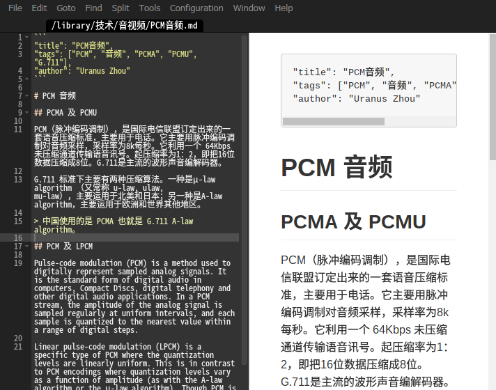 GitHub Markdown预览效果
