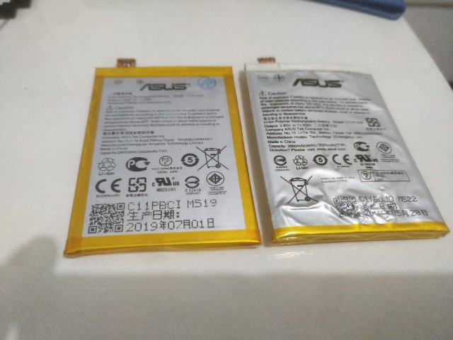 Zenfone 2 新旧电池