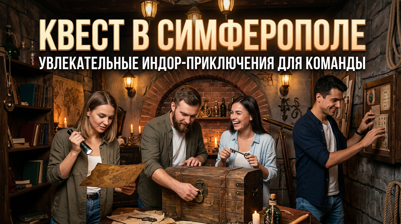 Квесты в Симферополь: лучшие escape-room и квест-румы города