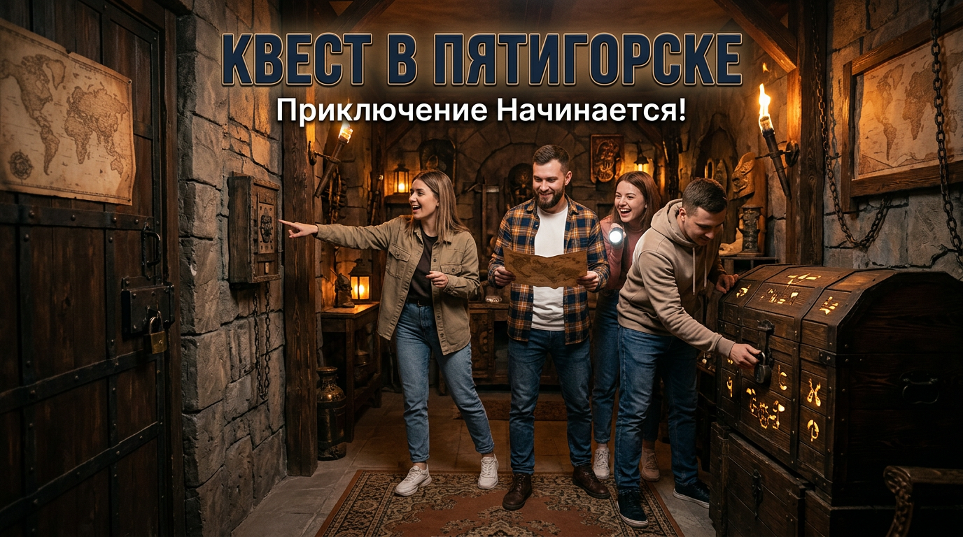 Квесты в Пятигорск: лучшие escape-room и квест-румы города