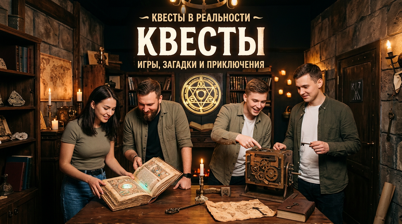 Квесты в реальности: как выбрать лучший escape-room