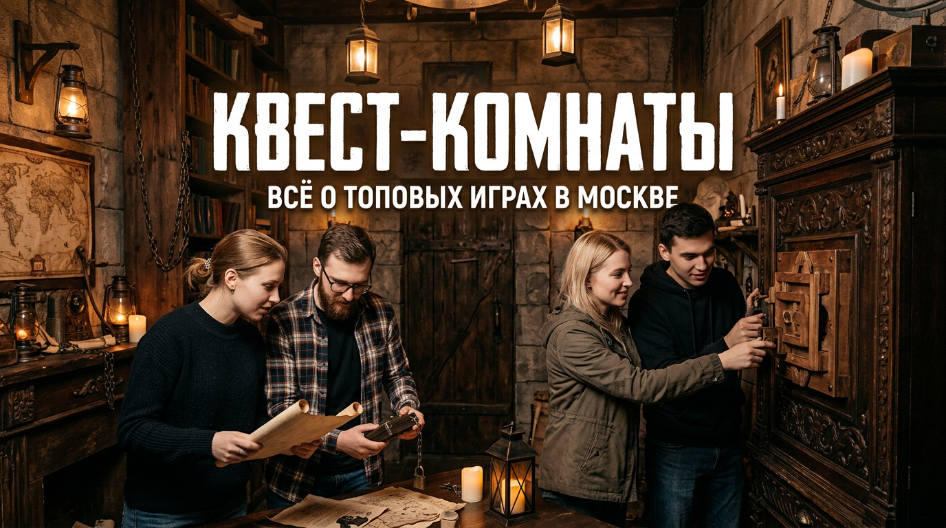 Квест-комнаты: что это такое и кому подойдут