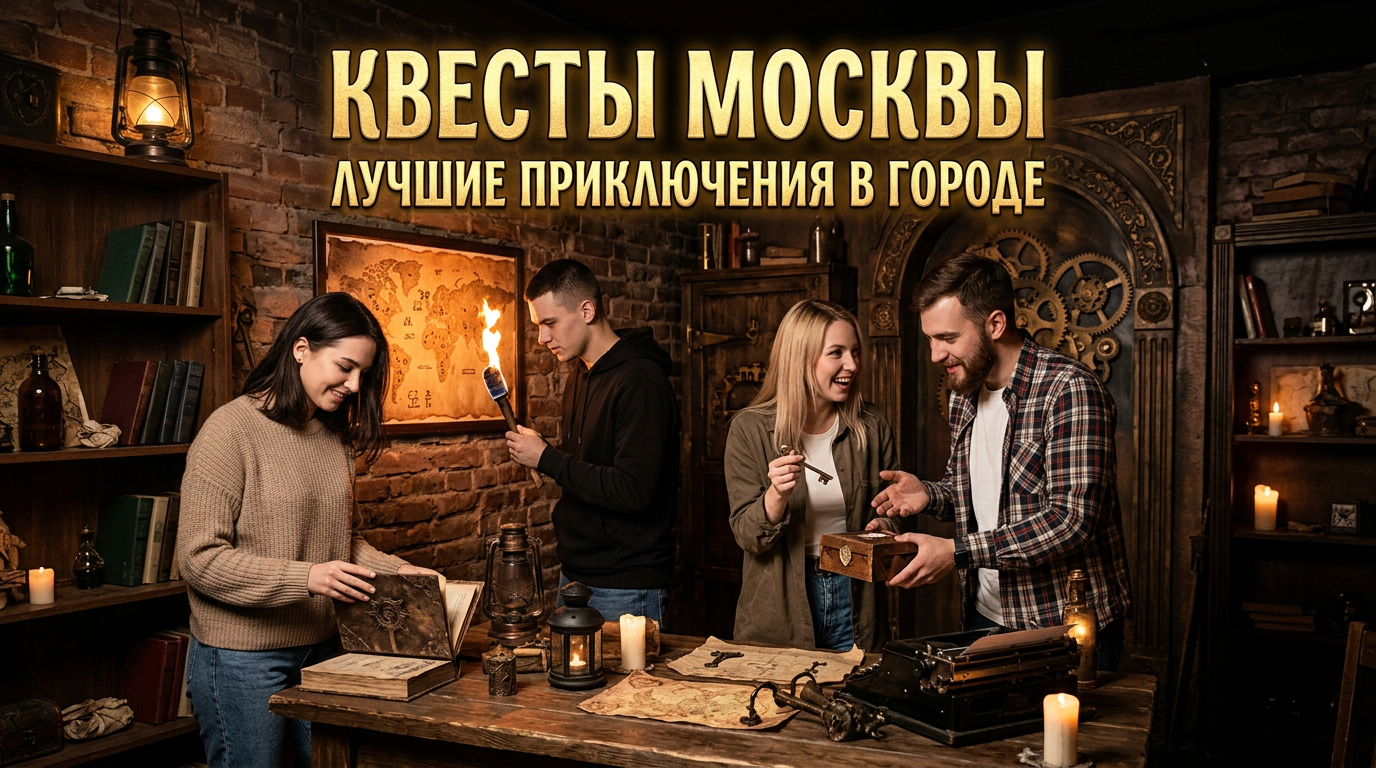 Квесты в Москве: лучшие квест-румы столицы