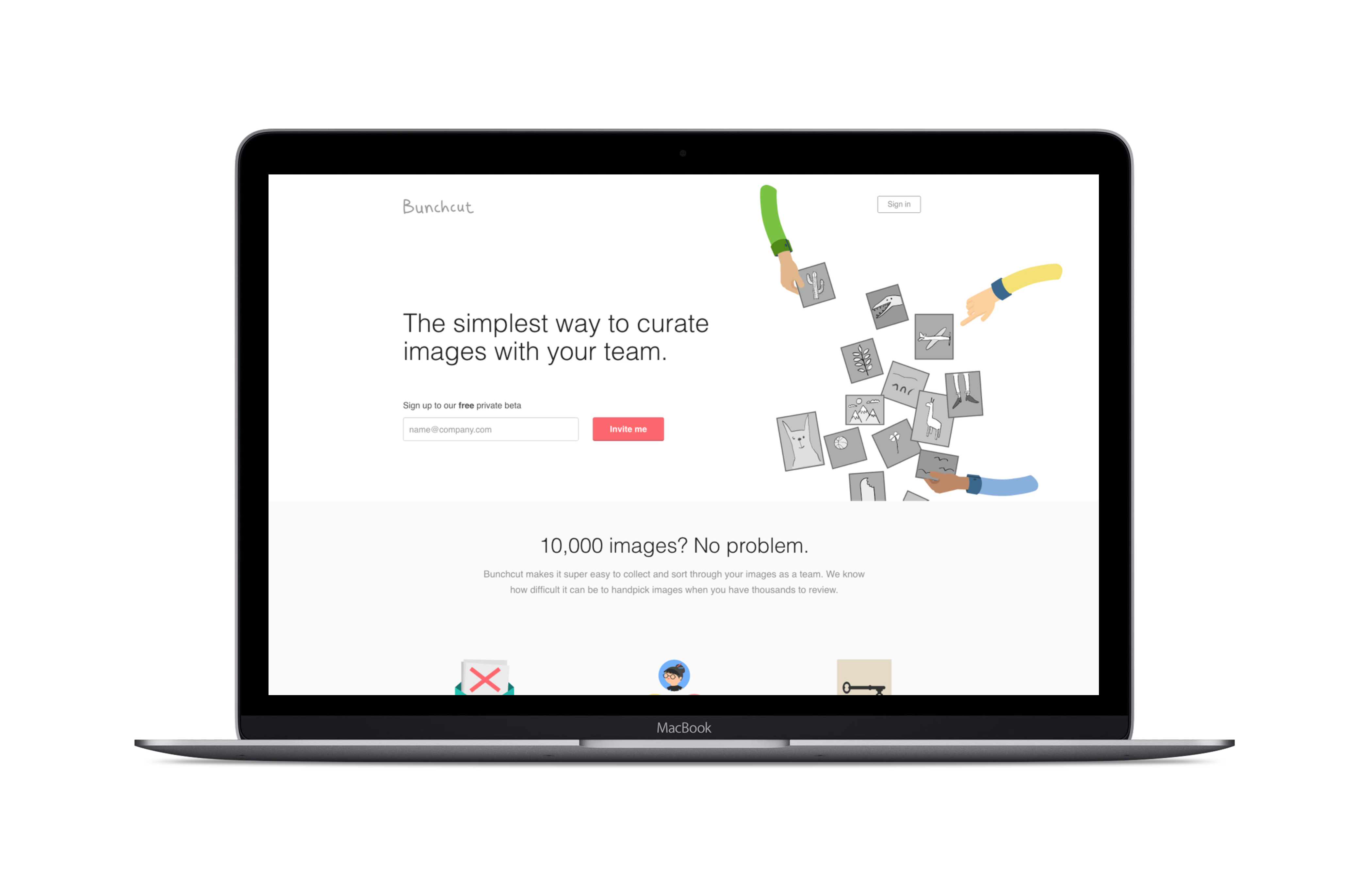 Bunchcut Landing Page