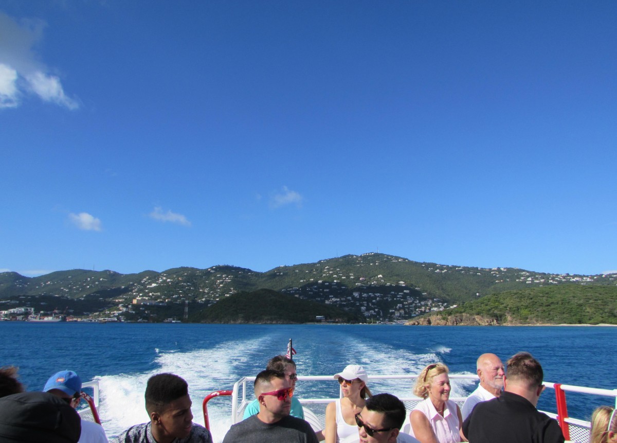 Looking back to St. Thomas