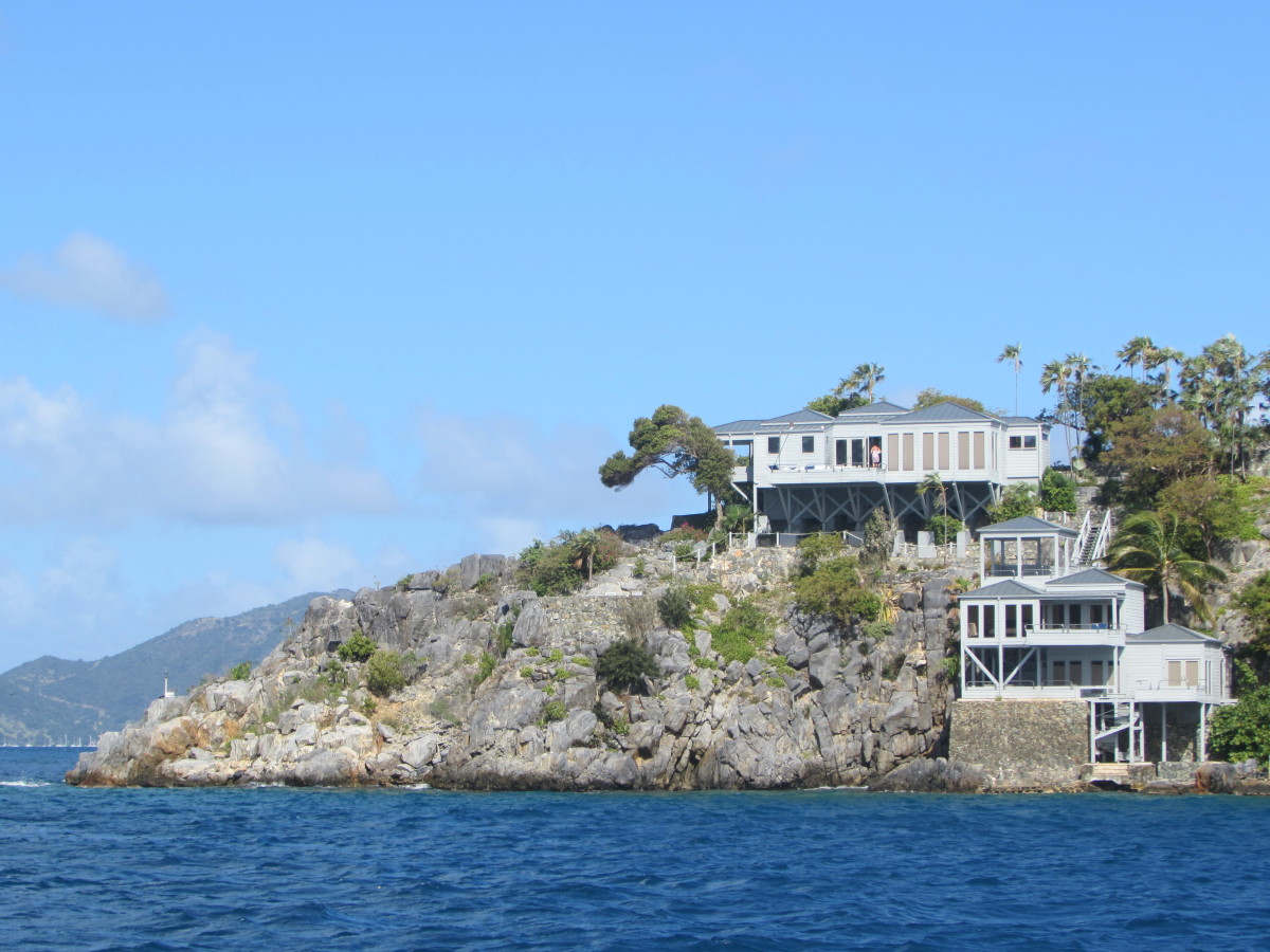 Nice little perch on the tip of Tortola