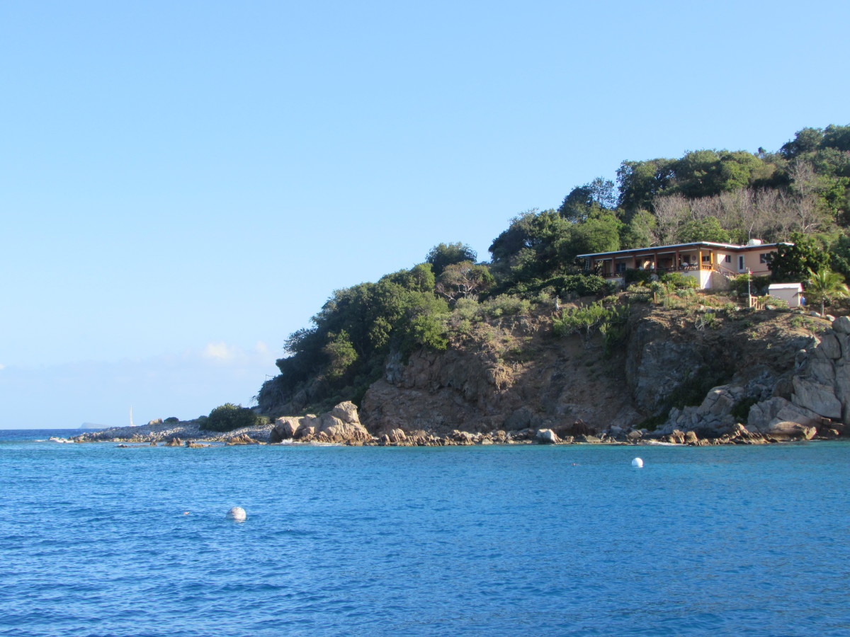 Cooper Island harbor