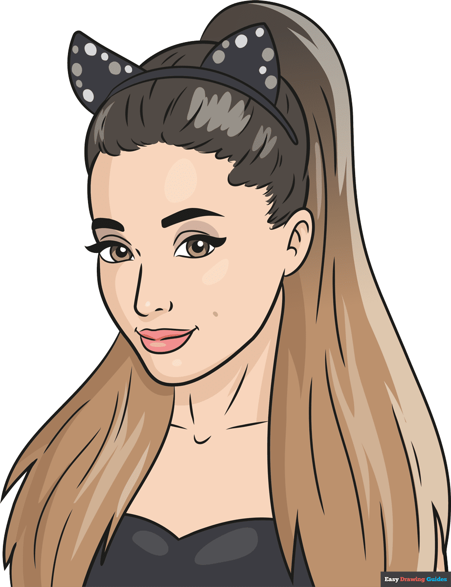 How to Draw Ariana Grande Featured Image