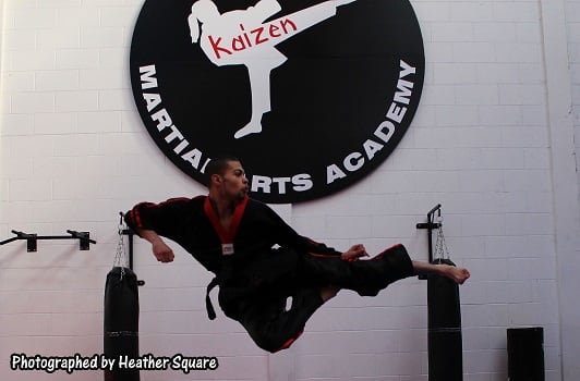 Perry Mayers in Waltham Abbey - Alex Hart's Kaizen Martial Arts