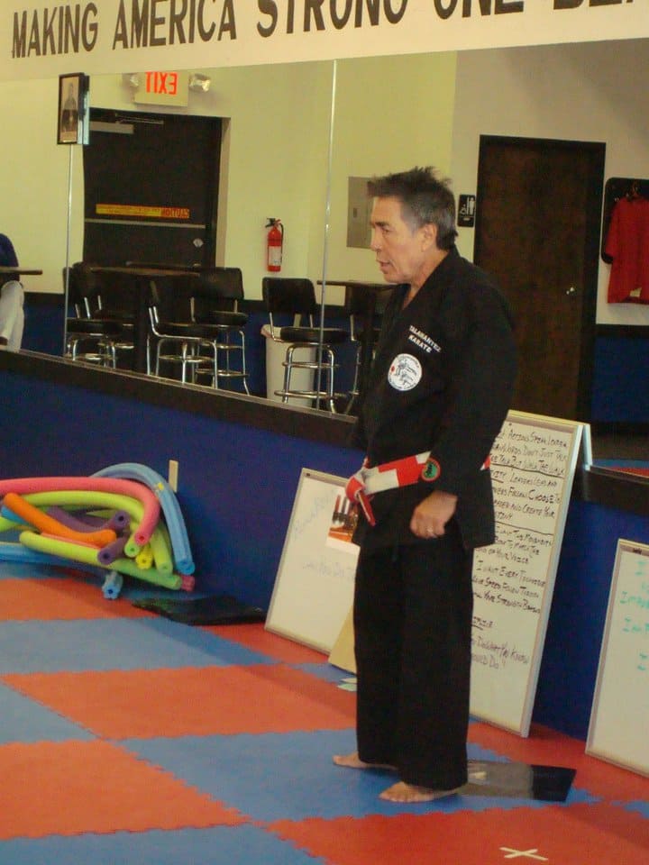 Grandmaster Paul P. Talamantez in San Antonio - Talamantez Karate