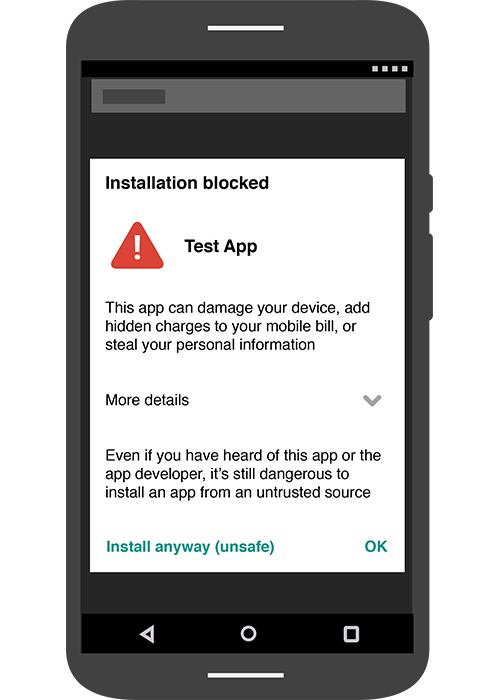 verify apps shield you from potentially harmful applications