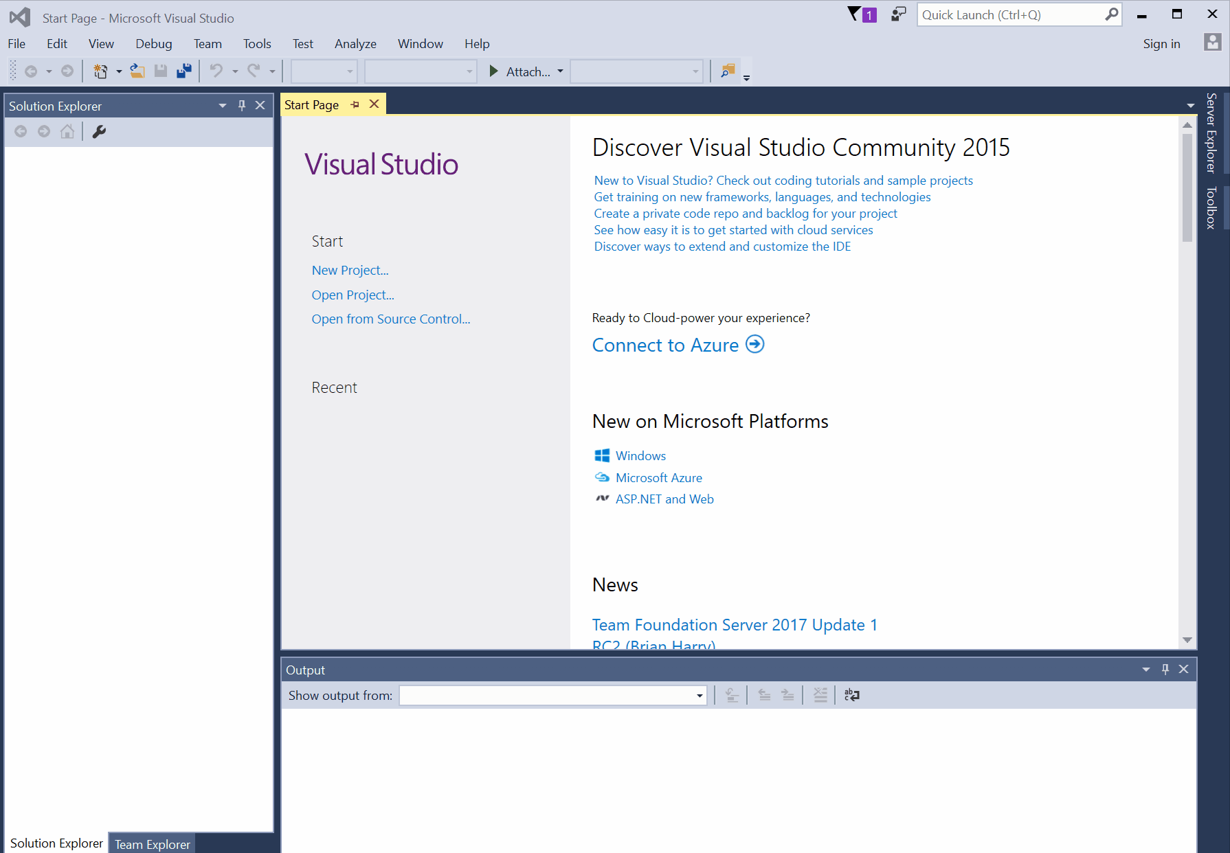 Nano Server Native Project Template now on Visual Studio Gallery