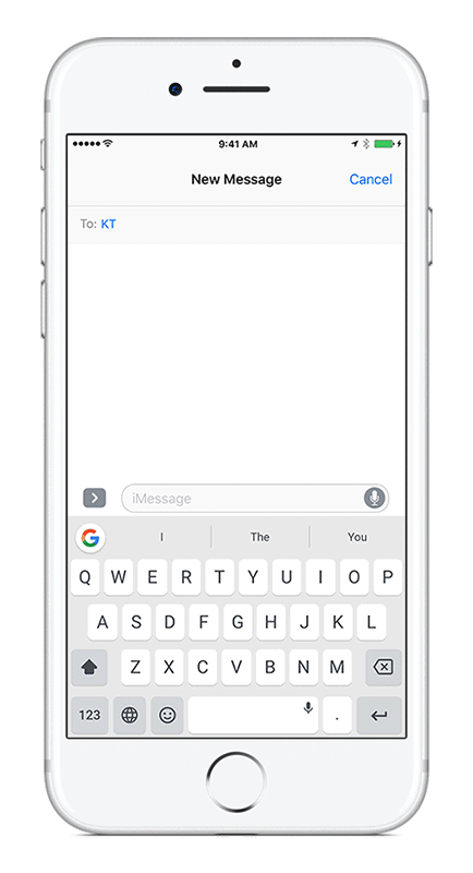 Gboard for iPhone Voice Typing