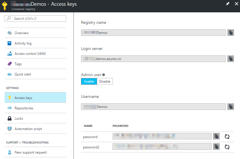 azure container registry