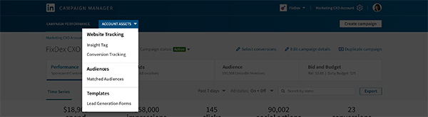 New LinkedIn Account Assets
