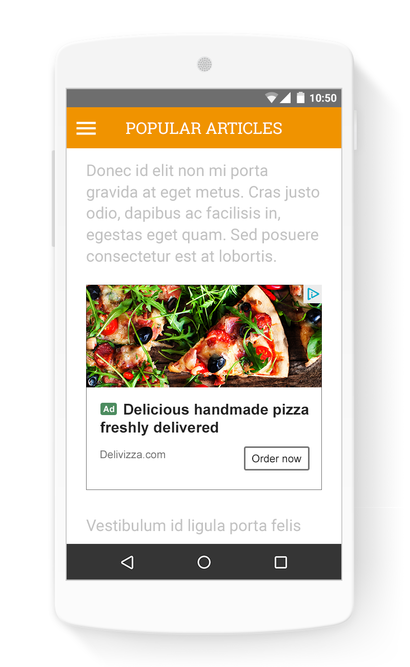 AdSense Native In-article ads