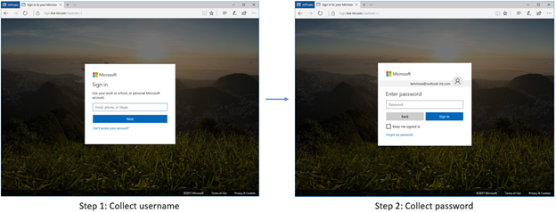 Azure AD paginated sign-in flow in desktop