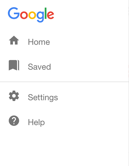 New Google Mobile Save function