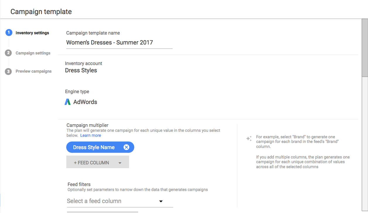 DoubleClick Search upgraded inventory management