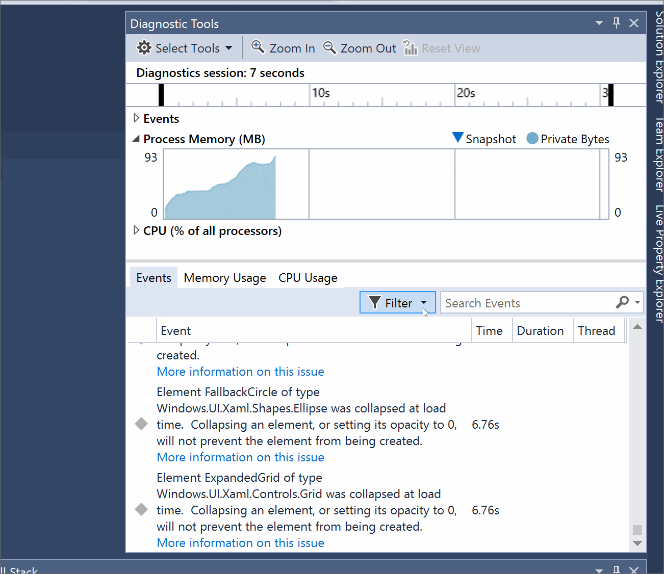 visual studio 2017 new ui analysis tool