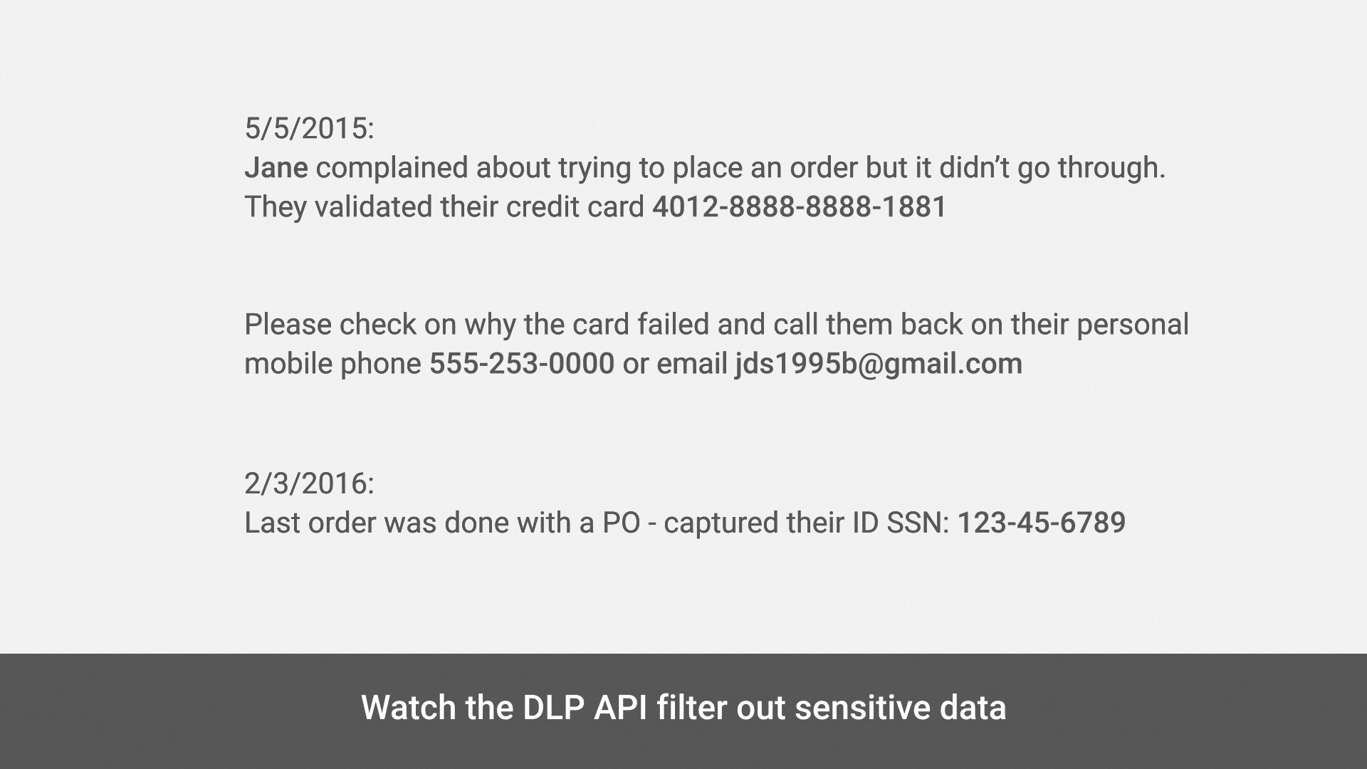 Data Loss Prevention for GCP