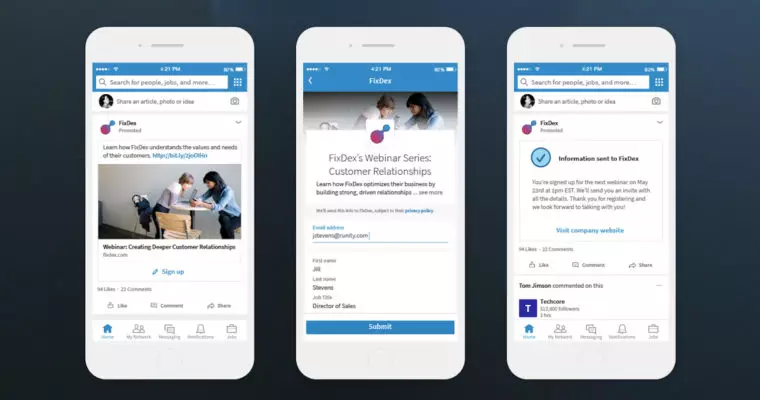 LinkedIn Lead Gen Forms