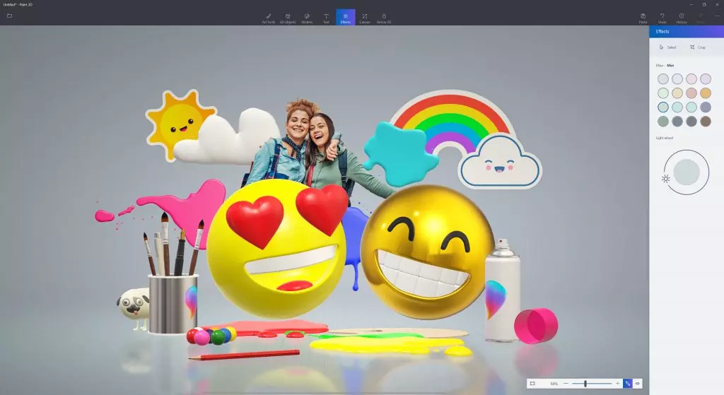 Paint 3D in Windows 10 Creators Update