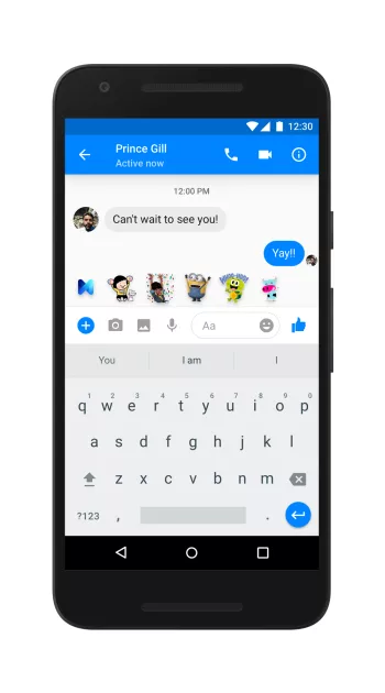 M Suggestion in Messenger