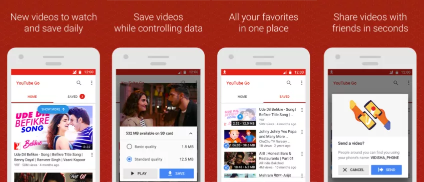 YouTube Go Beta
