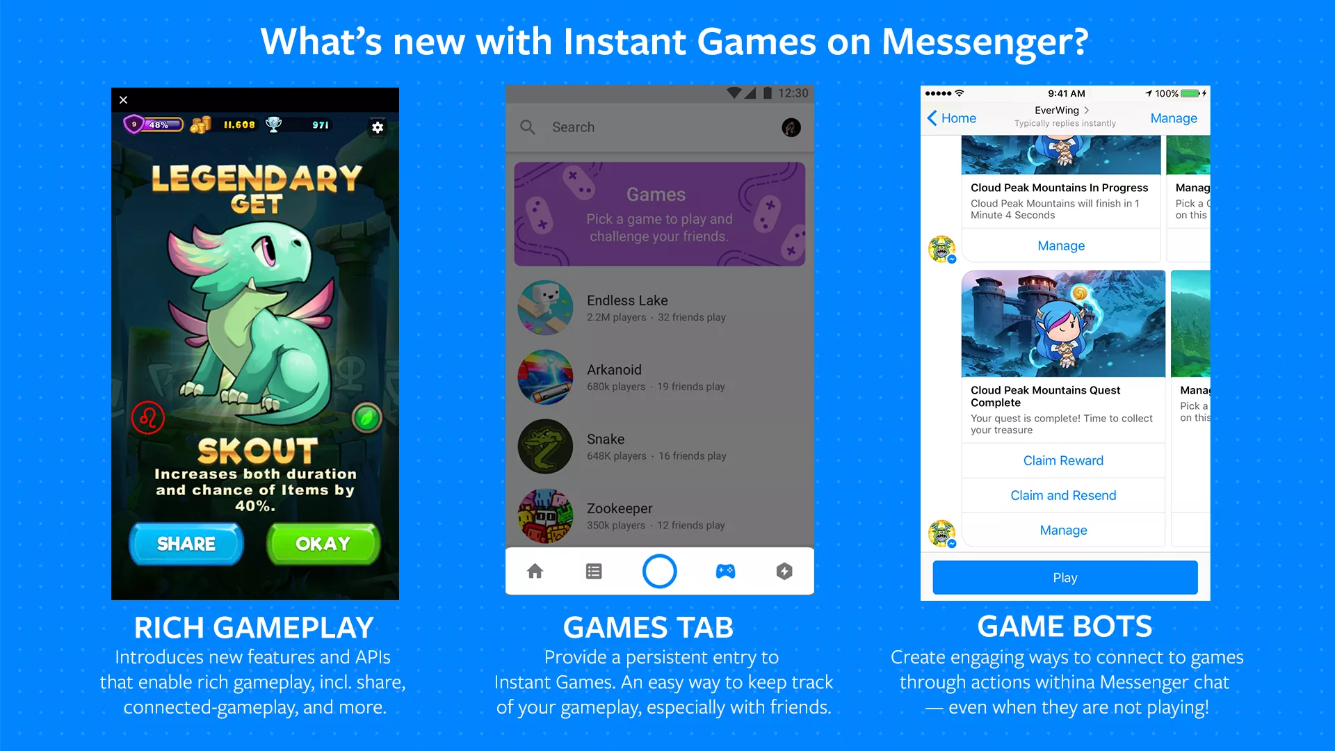 Instant Games on Messenger