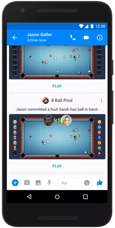 Instant Games on Messenger