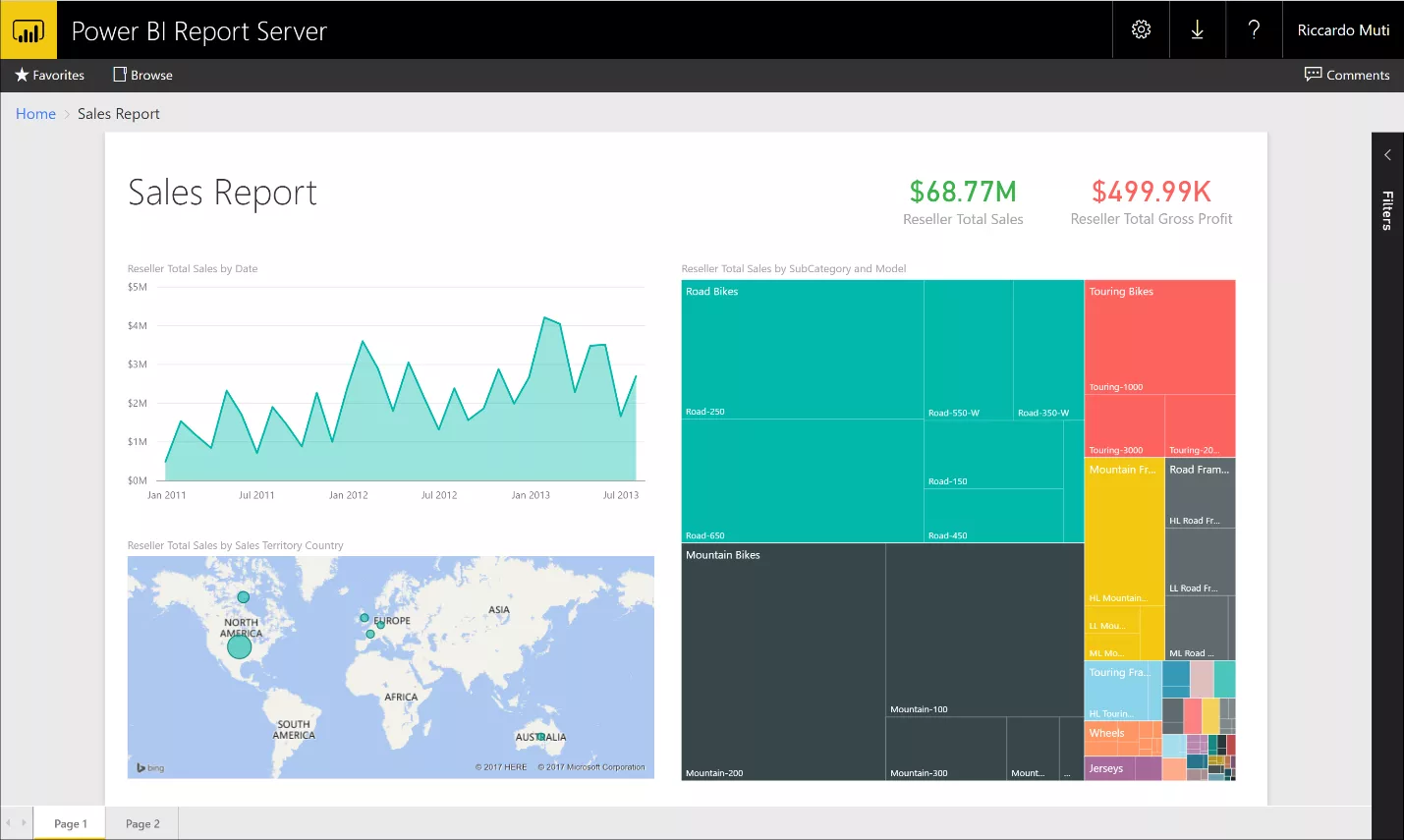 power bi report server