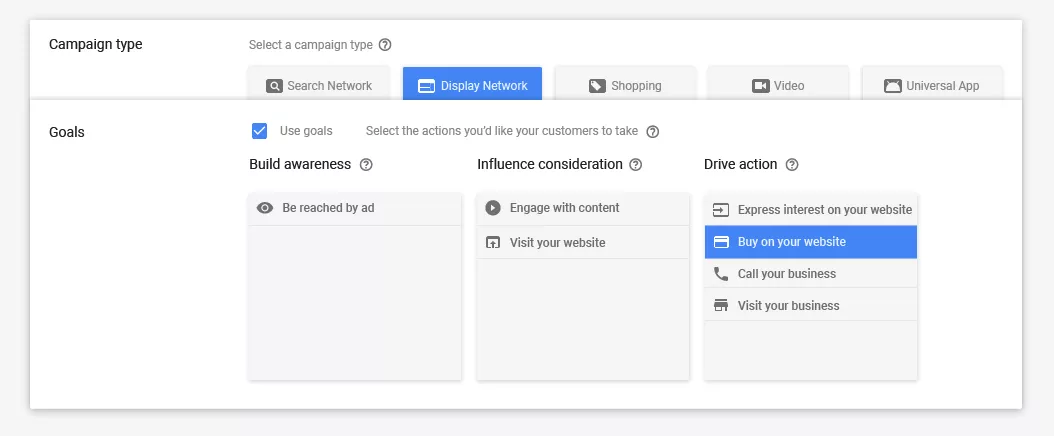 New AdWords Campaign Creation