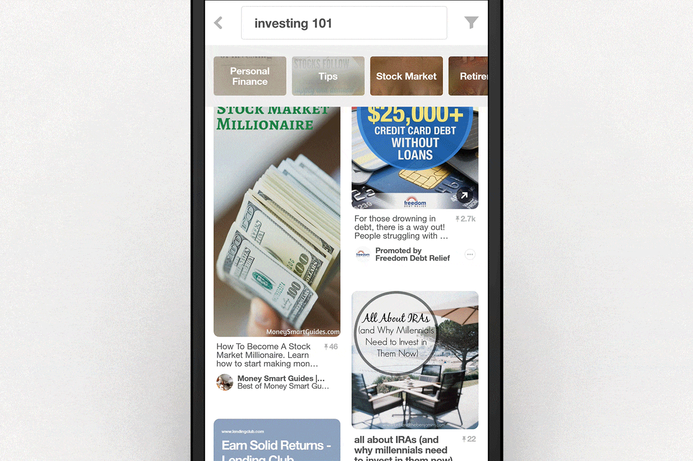 Pinterest Promoted App Pins