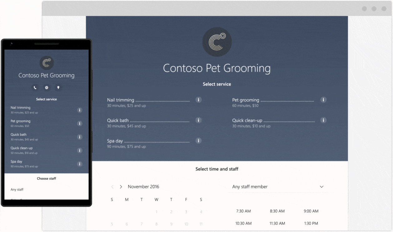 Microsoft Bookings in Office 365