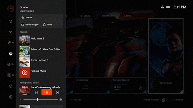 xbox one guide