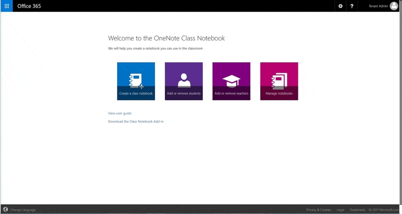 Parent or guardian access to Class Notebook (read-only links