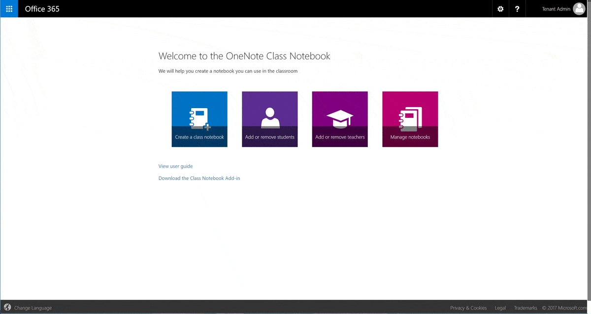 Class Notebook: Collaboration Space Permissions