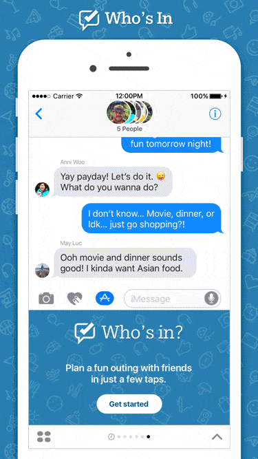 Bing Whos In iMessage App