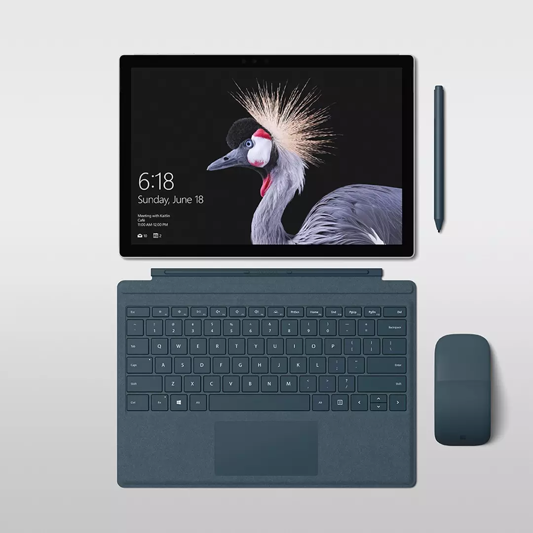 surface pro and surface pro signature type cover