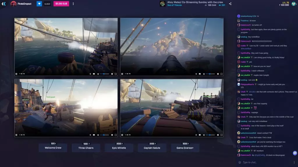 Mixer Co-streaming