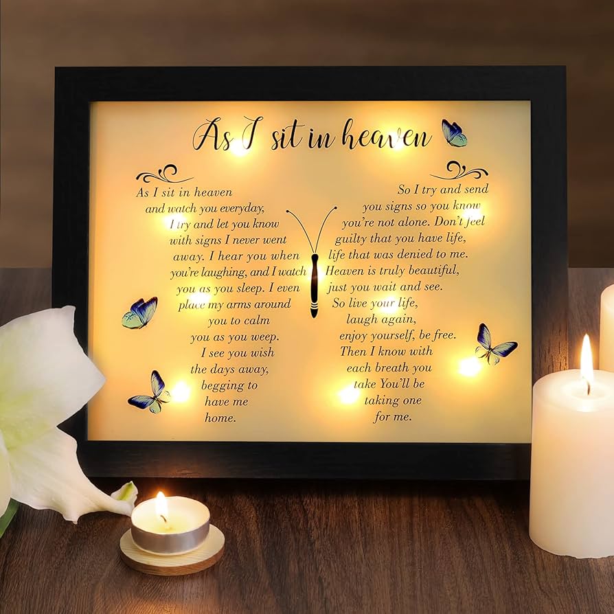 Memory gifts for grieving individuals